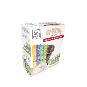 Creamy Kedi Ödül Maması Multipack 48 Adet (40+8 Gratis) – Karışık Lezzet Sıvı Kedi Ödülü